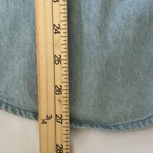 Vintage Racing Dale Earnhardt Denim Fringe Button Front Tank Top - Picture 8 of 13